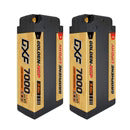 (ES)DXF 5mm 2S 7000mAh 7.6V 140C GOLDEN-NGP Batteria Lipo ad Alta Capacità Hardcase con XT90 Spina per 1:8 Scala RC Auto, Multi-Rotore RC Aeroplano, RC Elicottero, RC Barca