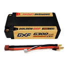 (CN)DXF 5mm 2S 6300mAh 7.6V 140C GOLDEN-NGP Batteria Lipo ad Alta Capacità Hardcase con XT90 Spina per 1:8 Scala RC Auto, Multi-Rotore RC Aeroplano, RC Elicottero, RC Barca