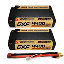 (CN)DXF 5mm 2S 4400mAh 7.6V 140C GOLDEN-NGP Batteria Lipo ad Alta Capacità Hardcase con XT90 Spina per 1:8 Scala RC Auto, Multi-Rotore RC Aeroplano, RC Elicottero, RC Barca